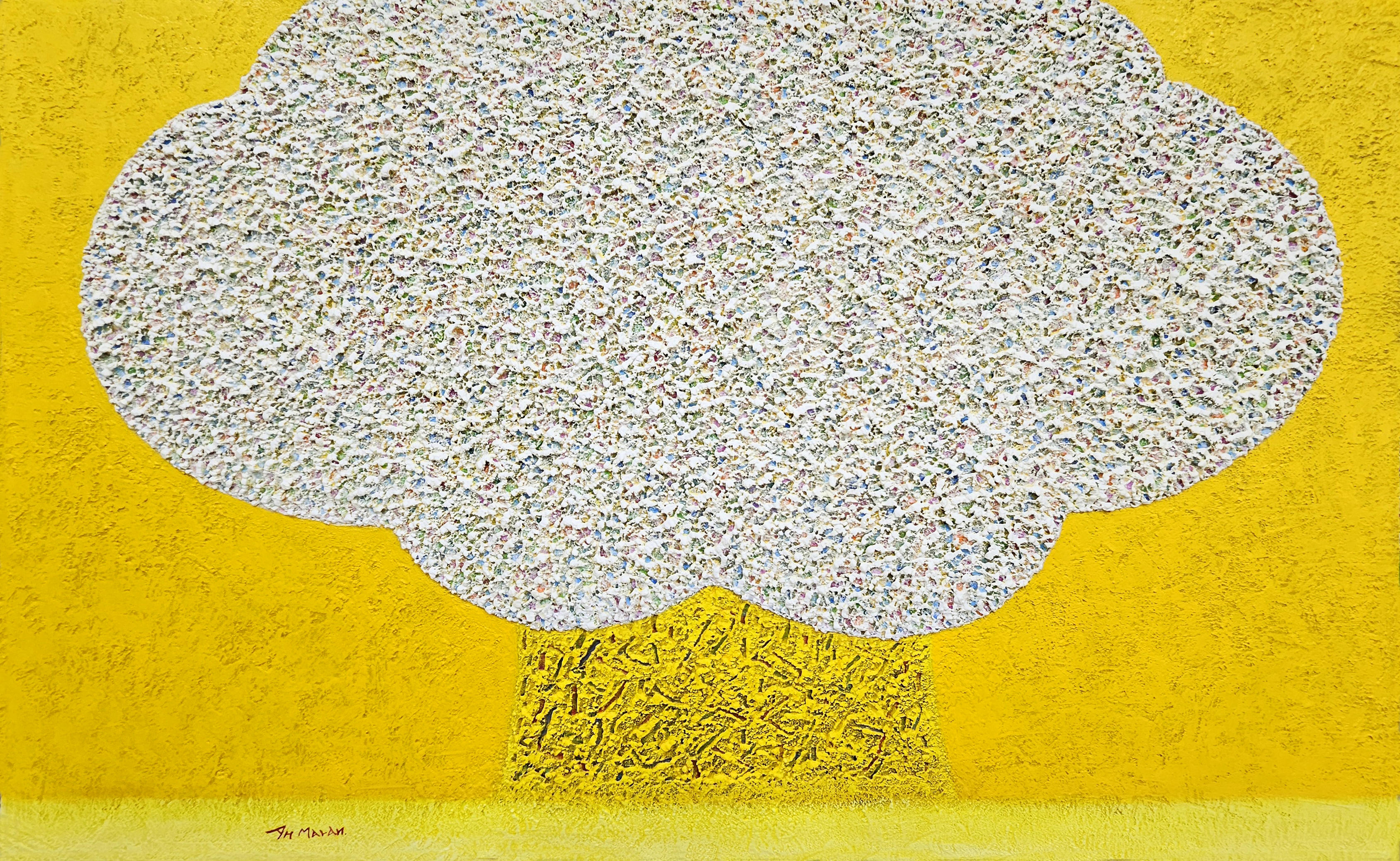 안말환, Dreaming56001,  80.3x130.3cm, Mixed media on canvas, 2025.jpg